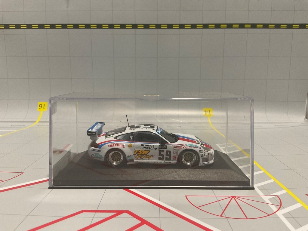 1:43 MINICHAMPS RALLY CAR PORSCHE 911 GT3R DAYTONA BARTH/ DE LESSEPS/BERVILLE image