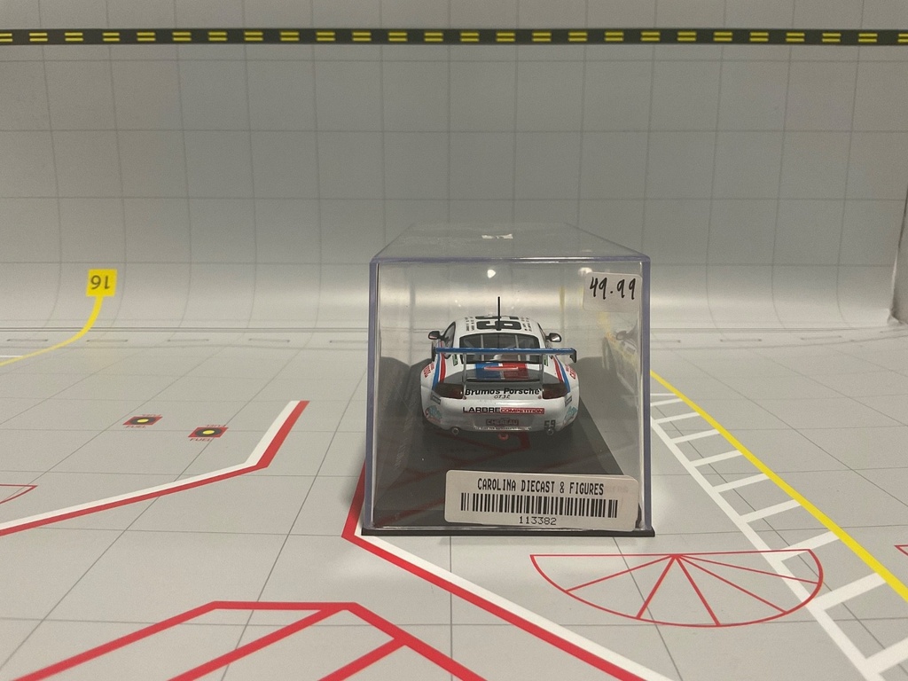1:43 MINICHAMPS RALLY CAR PORSCHE 911 GT3R DAYTONA BARTH/ DE LESSEPS/BERVILLE image