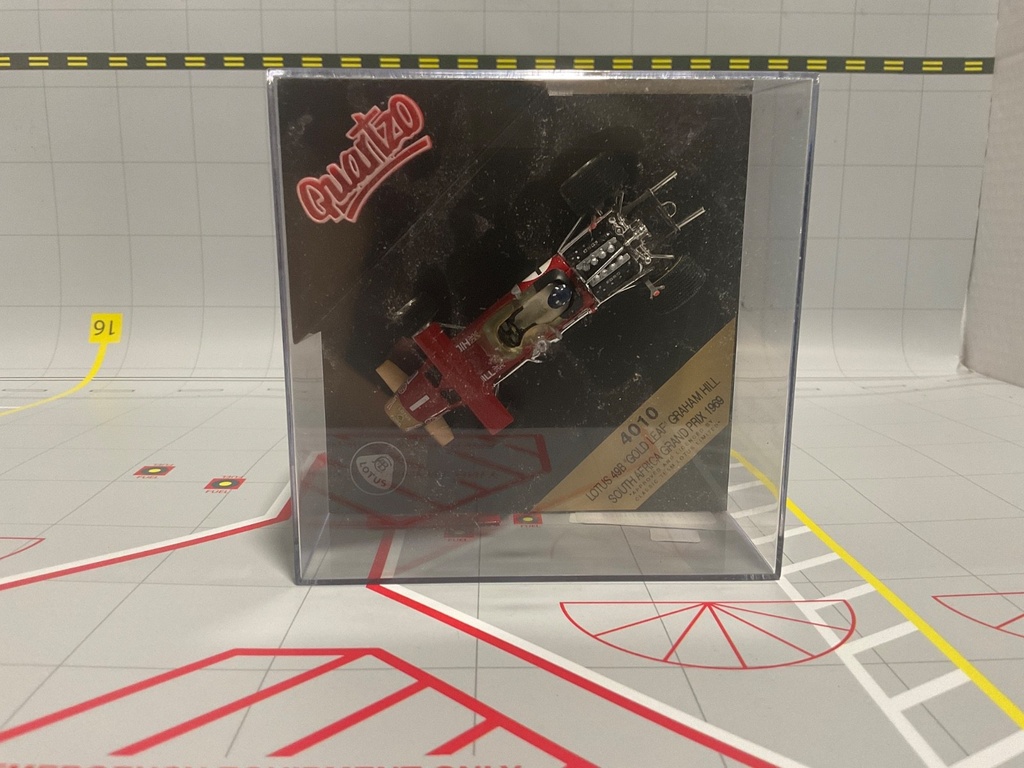 1:43 QUARTZO 4010 LOTUS 49B “GOLD LEAF” GRAHAM HILL SOUTH AFRICA G.P. 1969 image