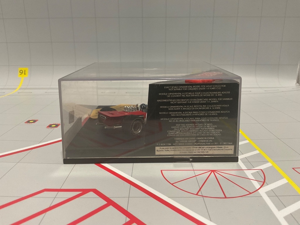 1:43 QUARTZO 4006 LOTUS 49B “GOLD LEAF” GRAHAM HILL MONACO G.P. 1968 WINNER image