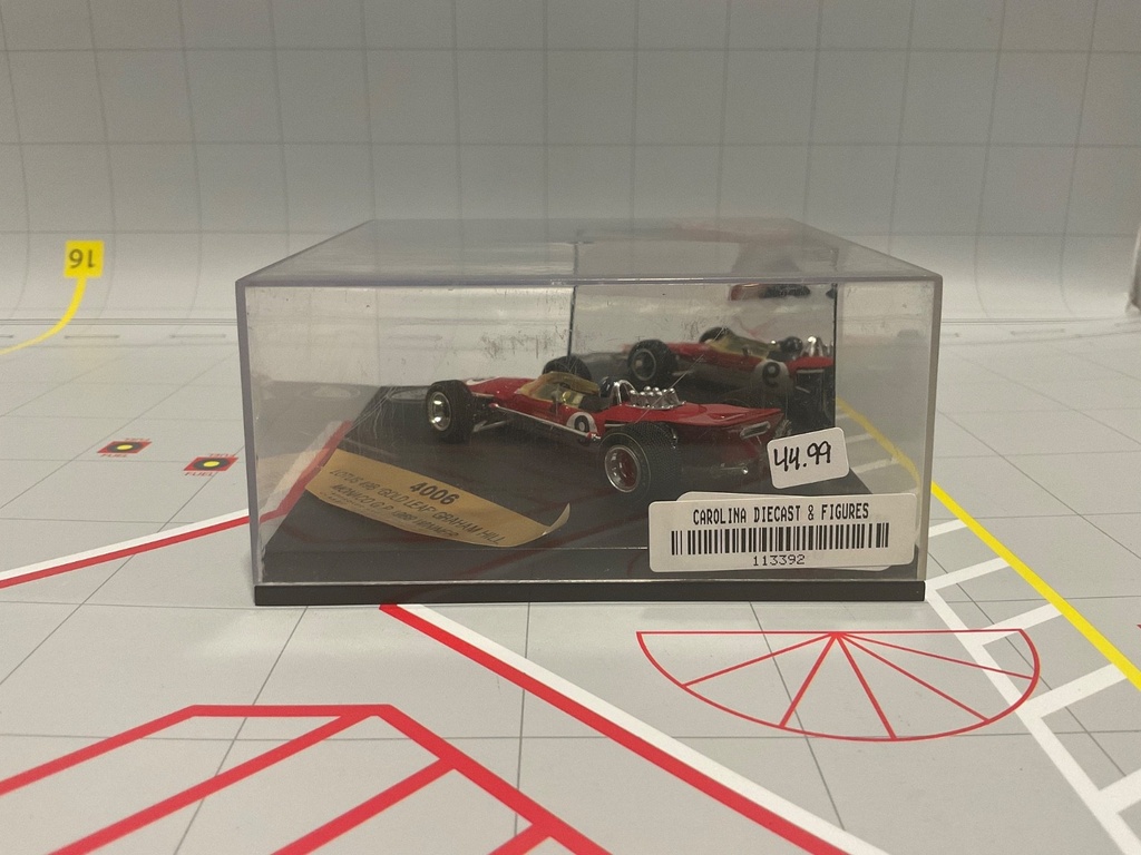 1:43 QUARTZO 4006 LOTUS 49B “GOLD LEAF” GRAHAM HILL MONACO G.P. 1968 WINNER image