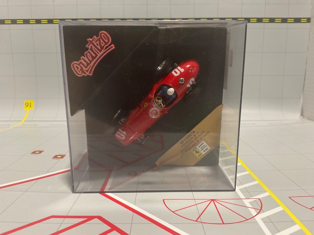 1:43 QUARTZO QFC99014 FERRARI 625 GIUSEPPE FARINA ARGENTINA G.P. 1955 image