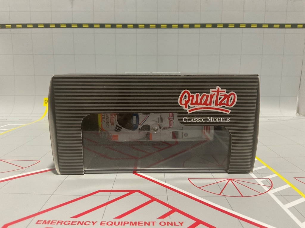 1:43 QUARTZO RALLY CAR QLM99013 PORSCHE 956 LONG TAIL LE MANS 1986 BOUTSEN/THEYS image