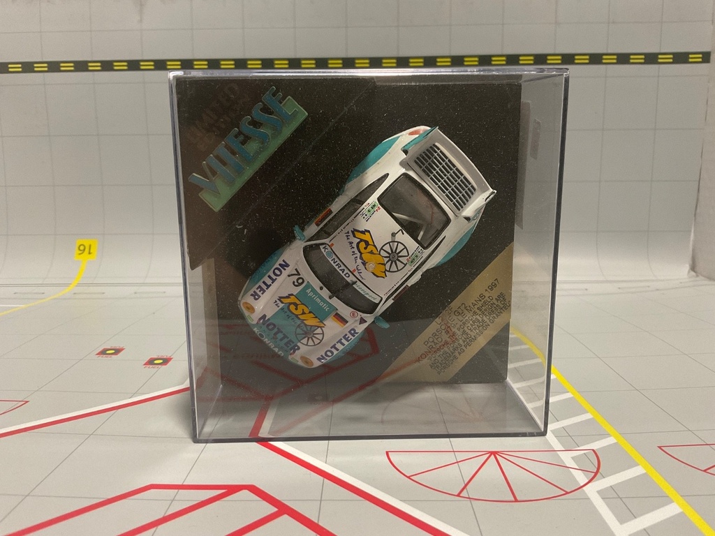 1:43 VITESSE RALLY CAR L212F PORSCHE GT2 “KONRAD” #79 LE MANS 1997 image