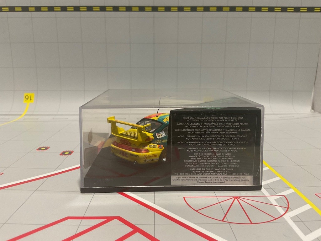 1:43 VITESSE RALLY CAR V98127 PORSCHE 911 GT2 “ESTORIL MONTOIT” #71 LE MANS 1998 image