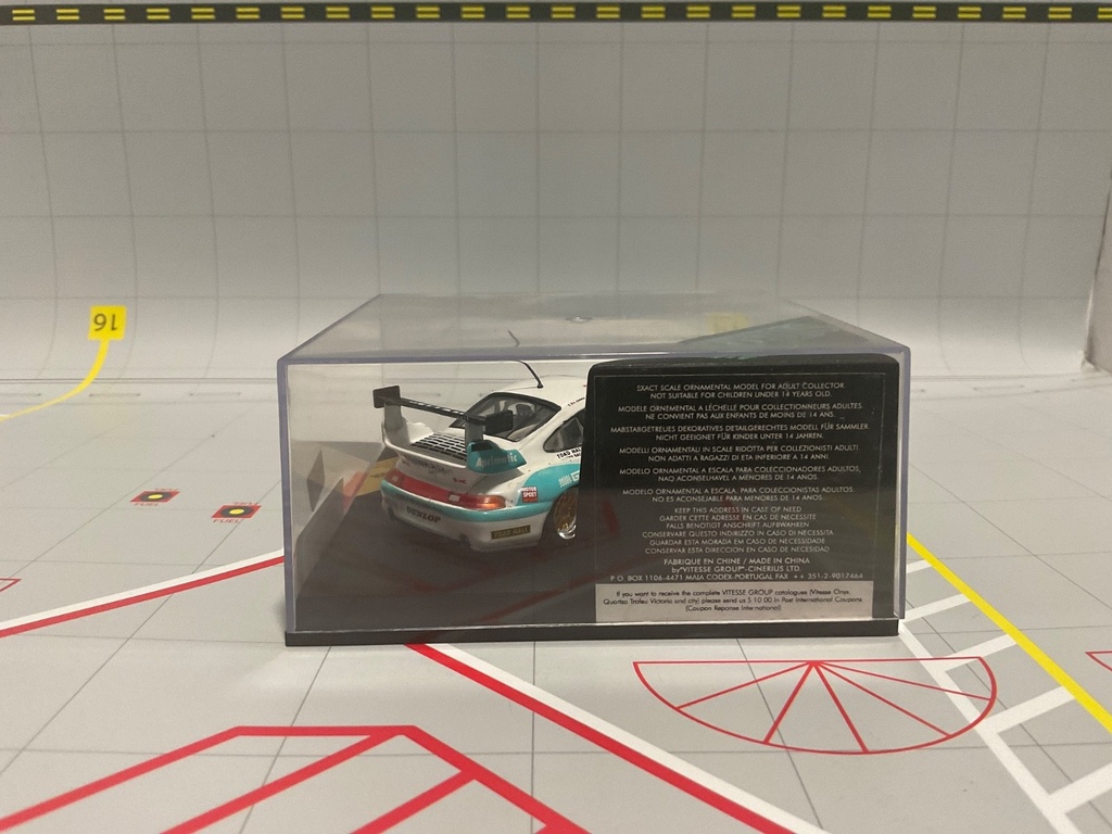 1:43 VITESSE RALLY CAR V98175 PORSCHE 911 GT2 “KONRAD KWZ” #73 LE MANS 1998 image
