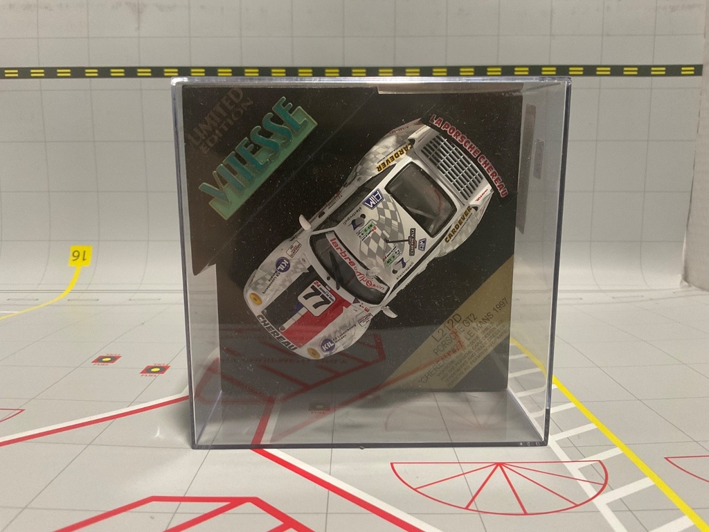 1:43 VITESSE RALLY CAR L212D PORSCHE GT2 “CHEREAU” #77 LE MANS 1997 image