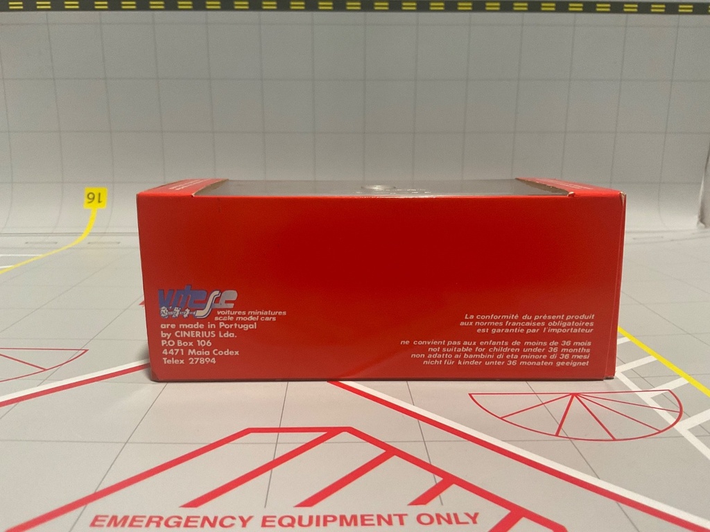 1:43 VITESSE SM 43 PORSCHE 956 “DANONE” LE MANS 1986 *BODY FRAME ONLY image
