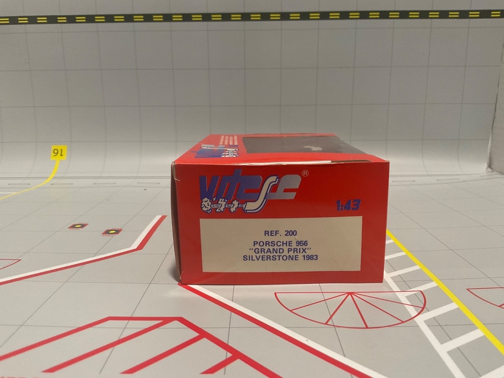 1:43 VITESSE REF. 200 PORSCHE 956 “GRAND PRIX” SILVERSTONE 1983 image