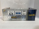 1:18 JADA TOYS DUB CITY (DISPLAYED) CHEVROLET SILVERADO RED ON CREAM image