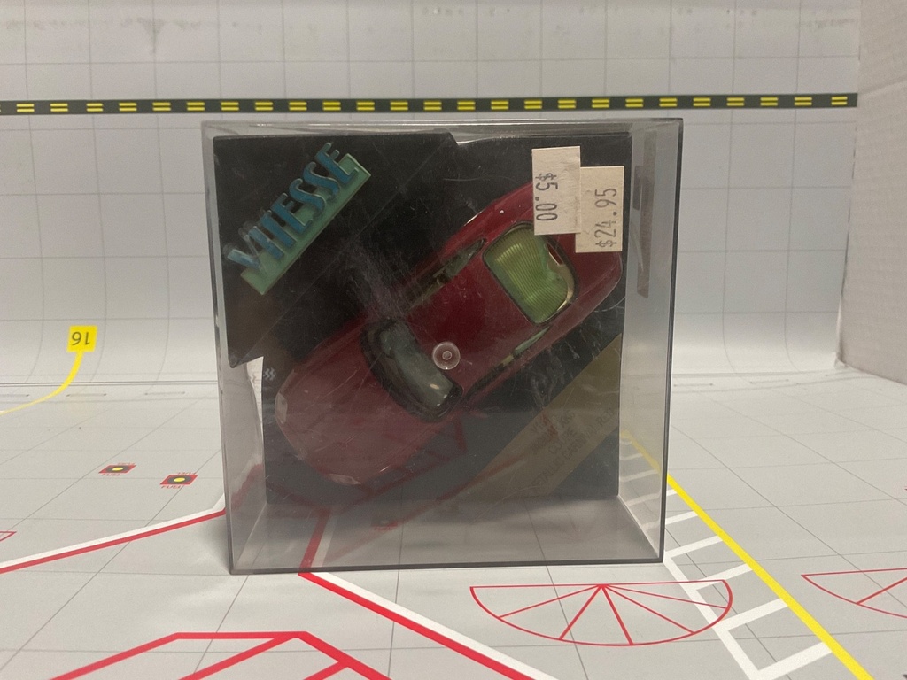 1:43 VITESSE V101A JAGUAR XK8 COUPE METALLIC CARNIVAL RED image