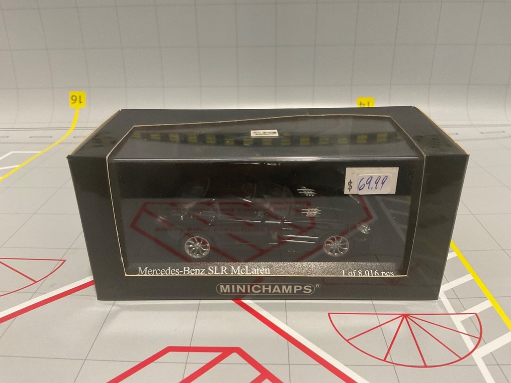 1:43 MINICHAMPS MERCEDES-BENZ SLR MCLAREN 2003 BLACK image