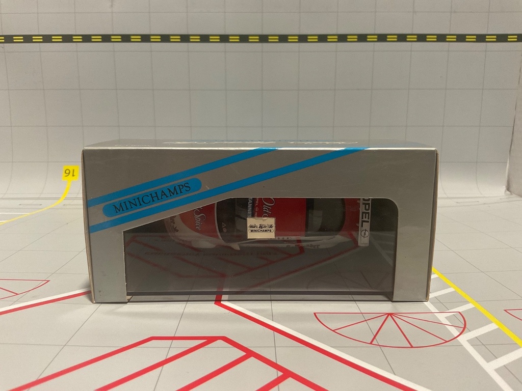 1:43 MINICHAMPS OPEL CALIBRA DESIGN SKETCH DTM 1996 H. STUCK image