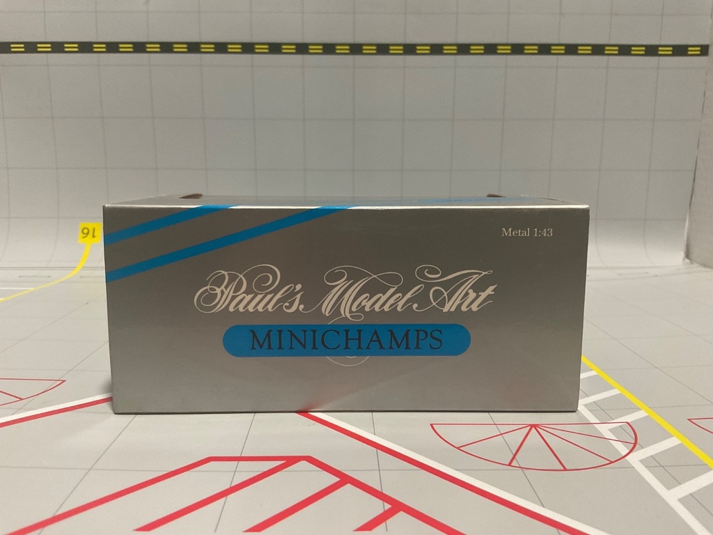 1:43 MINICHAMPS OPEL CALIBRA DESIGN SKETCH DTM 1996 H. STUCK image