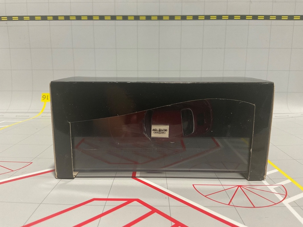 1:43 MINICHAMPS PORSCHE 356 CARRERA 2 1963-64 RED image