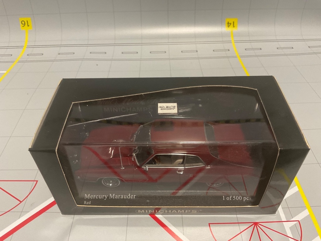 1:43 MINICHAMPS MERCURY MARAUDER 1969 RED image
