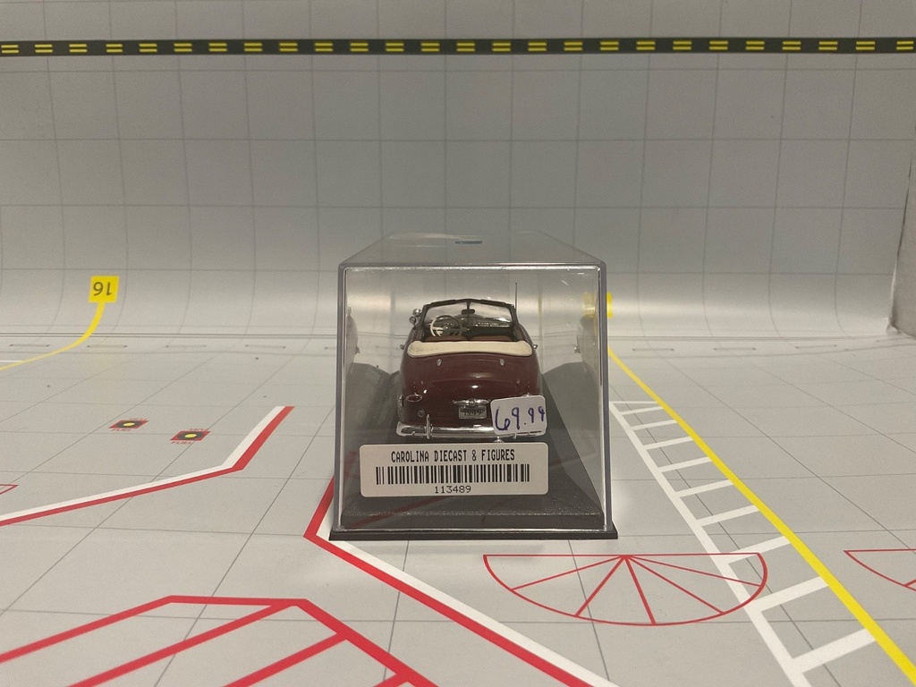 1:43 MINICHAMPS 1949 FORD CUSTOM BURGUNDY image