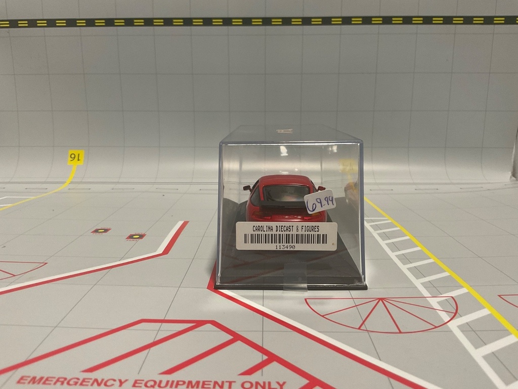 1:43 MINICHAMPS PORSCHE 928 S4 INDISCHROT RED image