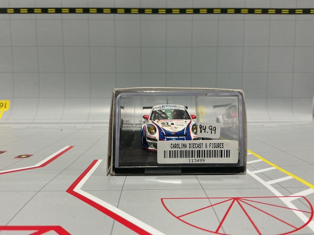 1:43 SPARK PORSCHE 997 GT3 RSR TEAM AUTORLANDO SPORT N93 LM 2007 3RD LMGT2 CLASS image
