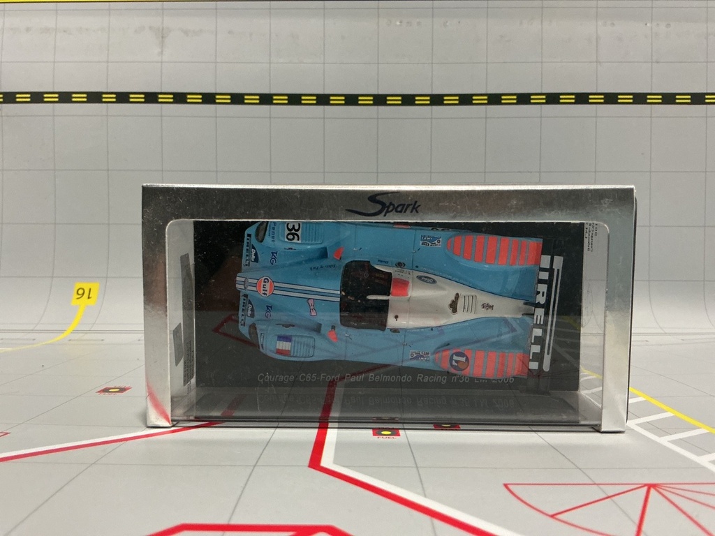 1:43 SPARK COURAGE C65 FORD PAUL BELMONDO RACING N. 36 LM 2006 image
