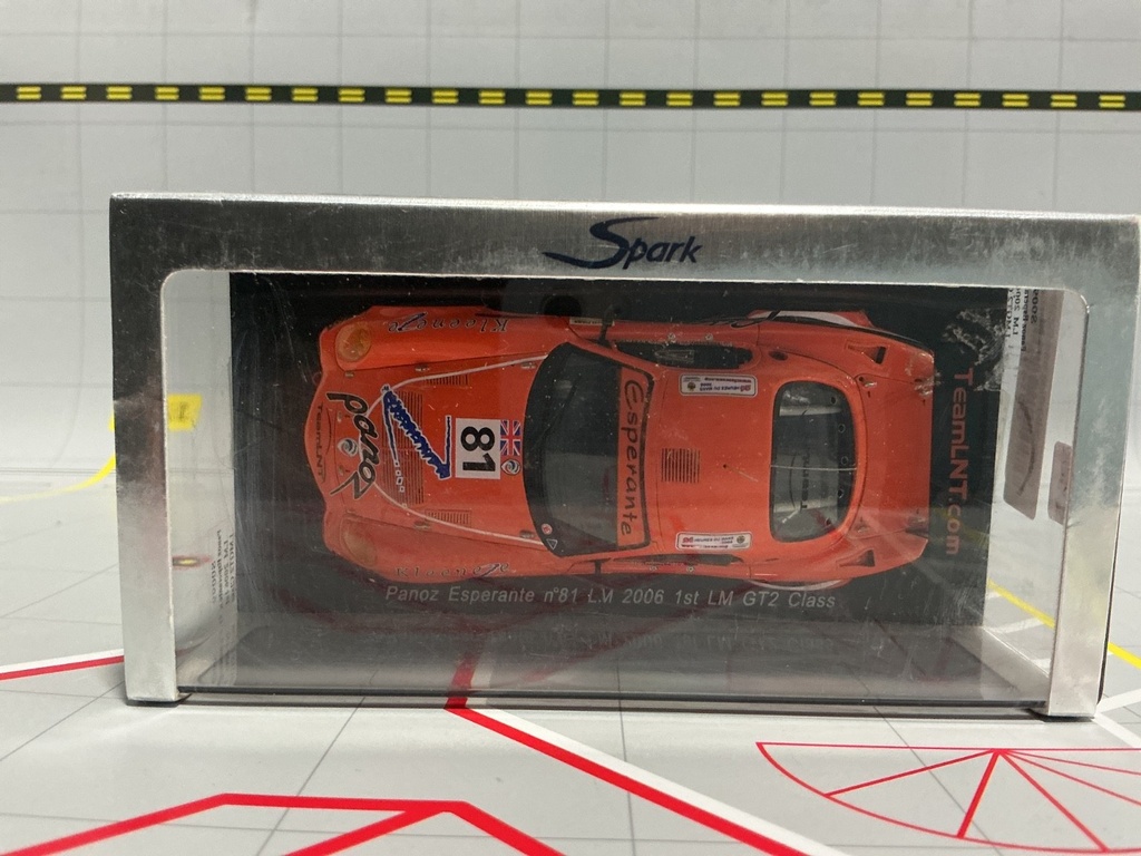 1:43 SPARK PANOZ ESPERANTE N. 81 LM 2006 1ST LM GT2 CLASS image