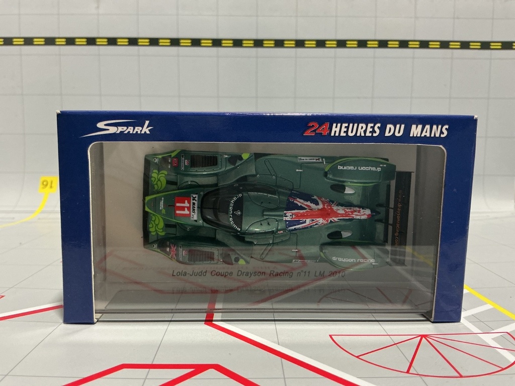 1:43 SPARK LOLA JUDD COUPE DRAYSON RACING N. 11 LM 2010 image