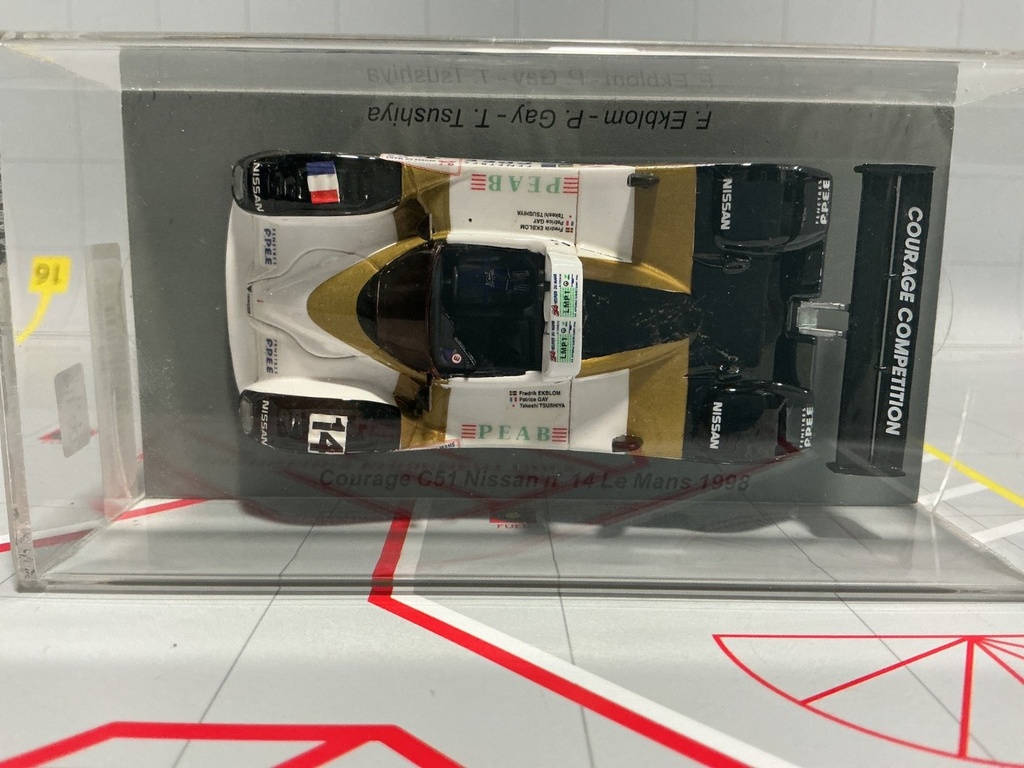 1:43 SPARK COURAGE C51 NISSAN N. 14 LE MANS 1998 image