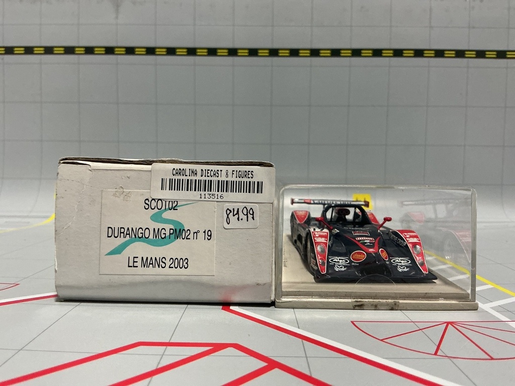 1:43 SPARK DURANGO MG PM02 N. 19 LE MANS 2003 image