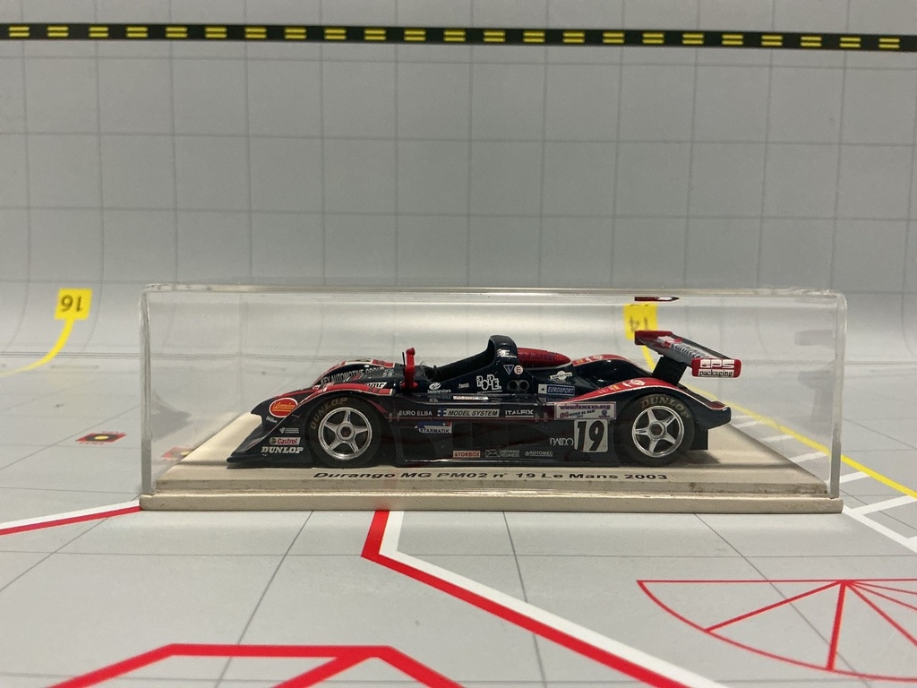 1:43 SPARK DURANGO MG PM02 N. 19 LE MANS 2003 image
