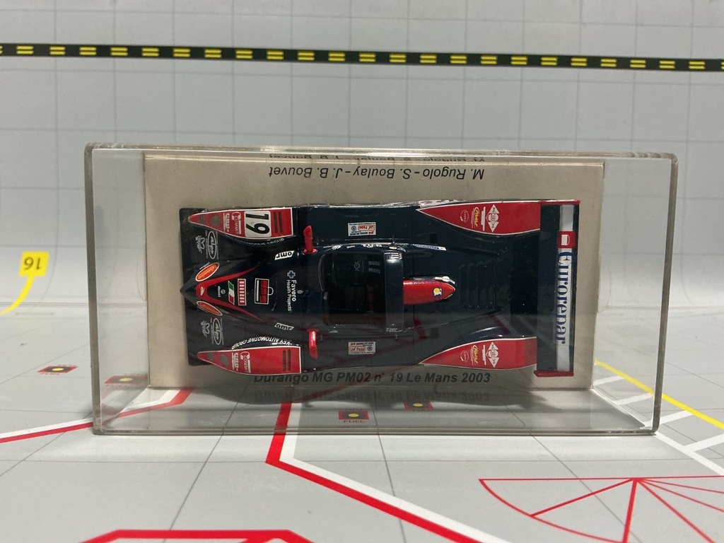 1:43 SPARK DURANGO MG PM02 N. 19 LE MANS 2003 image