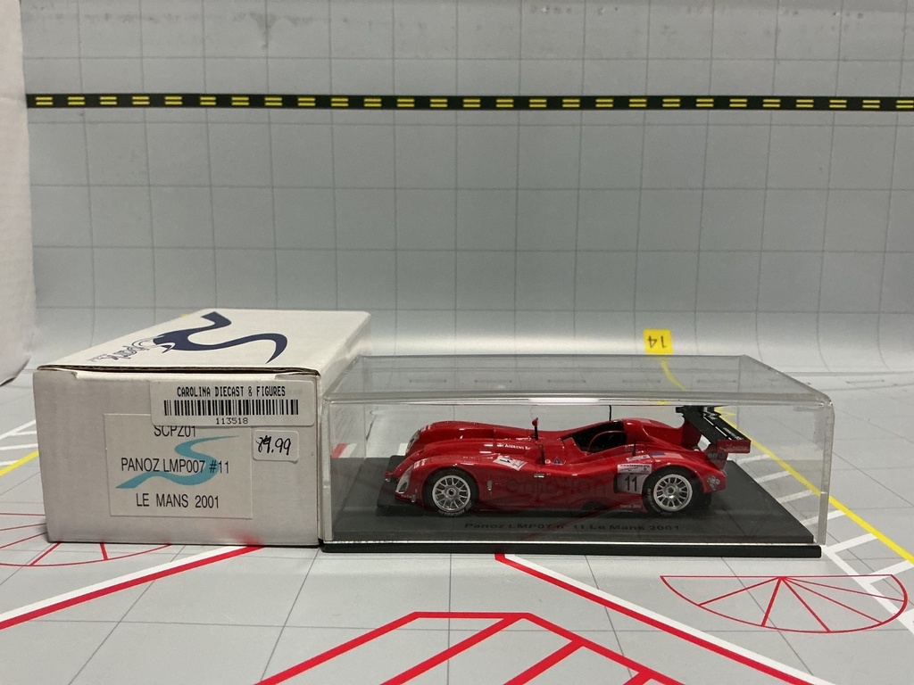 1:43 SPARK PANOZ LMP007 #11 LE MANS 2001 image