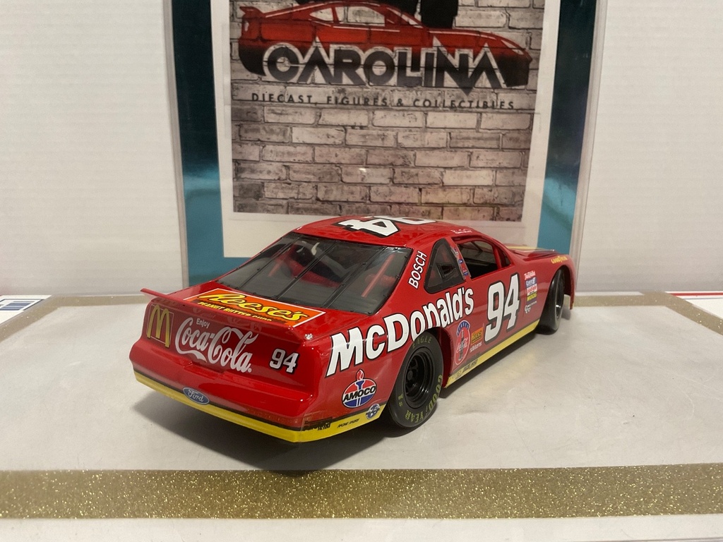 1/18: ERTL NASCAR 1995 BILL ELLIOT #94 MCDONALD’S THUNDERBOLT FORD image