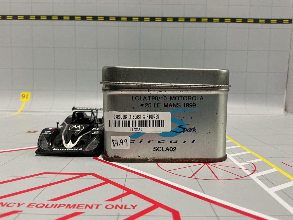 1:43 SPARK LOLA T98/10 MOTOROLA #25 LE MANS 1999 image