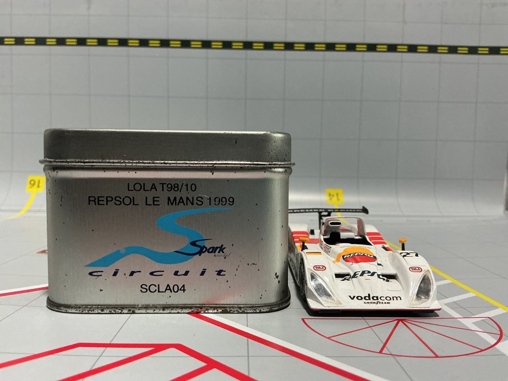 1:43 SPARK LOLA T98/10 REPSOL LE MANS 1999 SCLA04 image