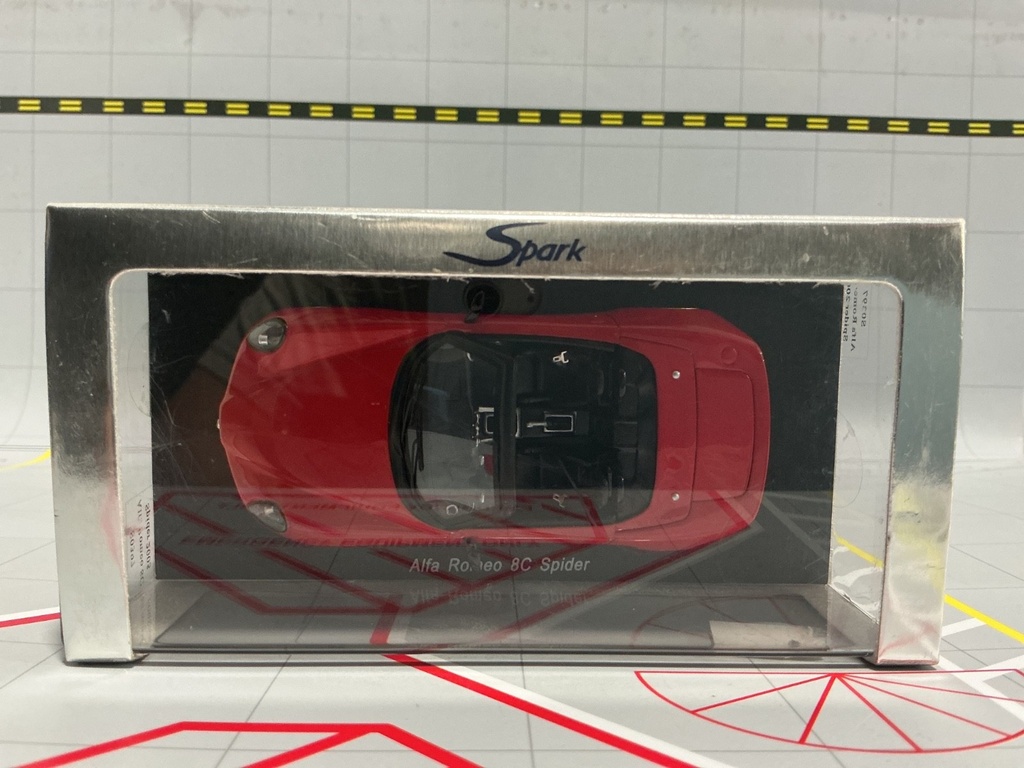 1:43 SPARK ALFA ROMEO 8C SPIDER S0397 image