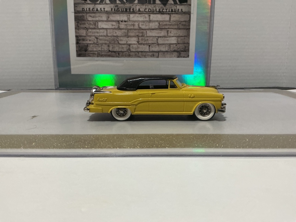 1/43 BROOKIN MODELS #30 1954 DODGE ROYAL 500 YELLOW/BLACK TOP image