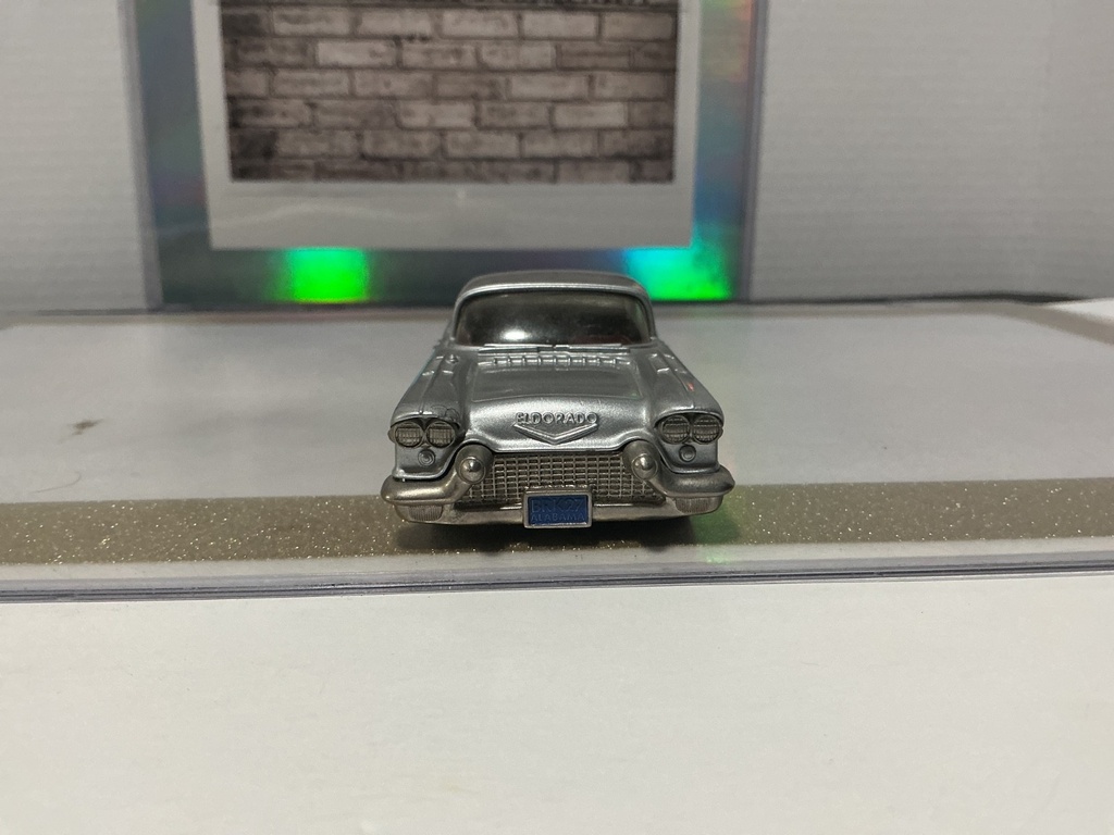 1/43 BROOKIN MODELS #27 1957 CADILLAC ELDORADO SILVER image