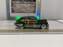 1/43 BROOKIN MODELS #50 1948 CHEV. AERO SEDAN GREEN WOODY image
