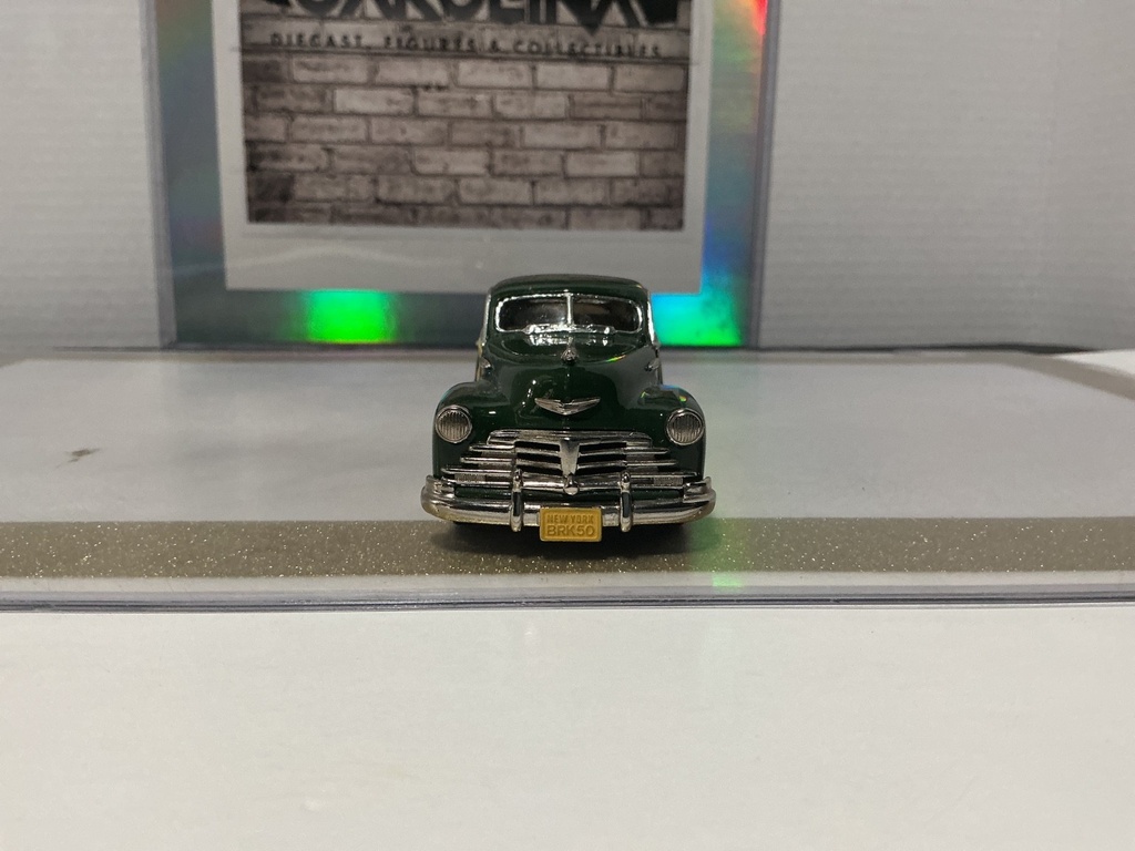 1/43 BROOKIN MODELS #50 1948 CHEV. AERO SEDAN GREEN WOODY image