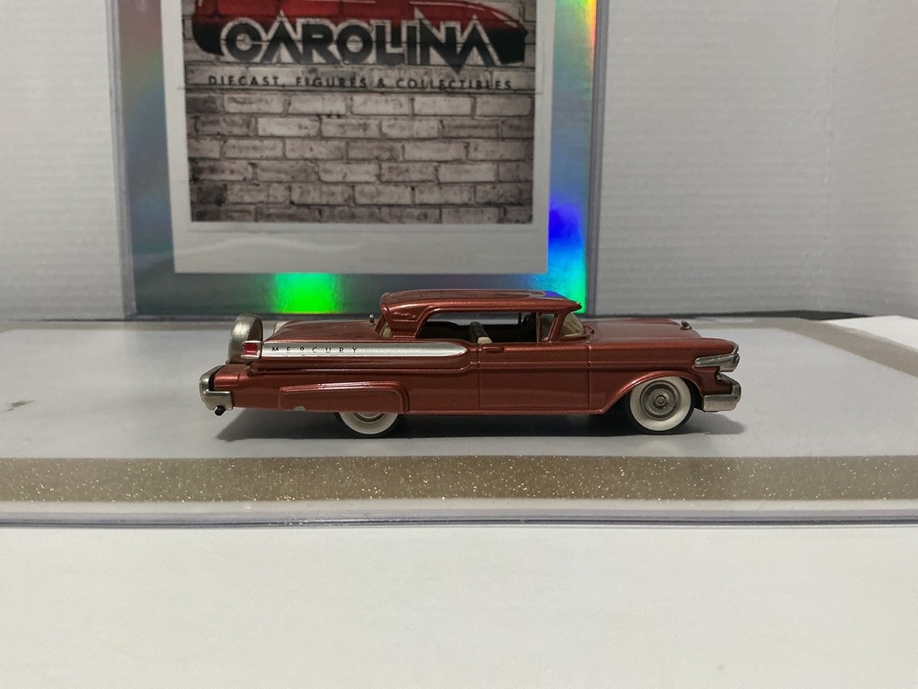 1/43 BROOKIN MODELS #28 1957 MERCURY TURNPIKE CRUISER - BROWN image