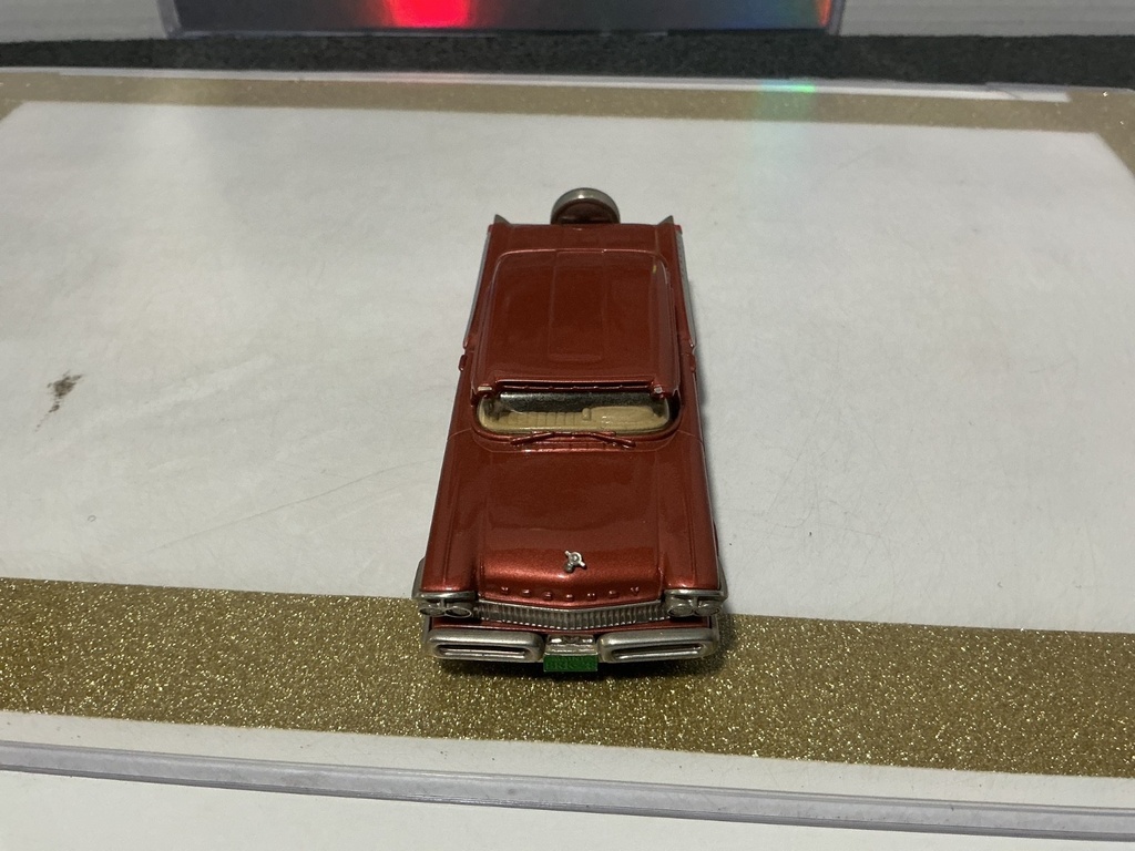1/43 BROOKIN MODELS #28 1957 MERCURY TURNPIKE CRUISER - BROWN image