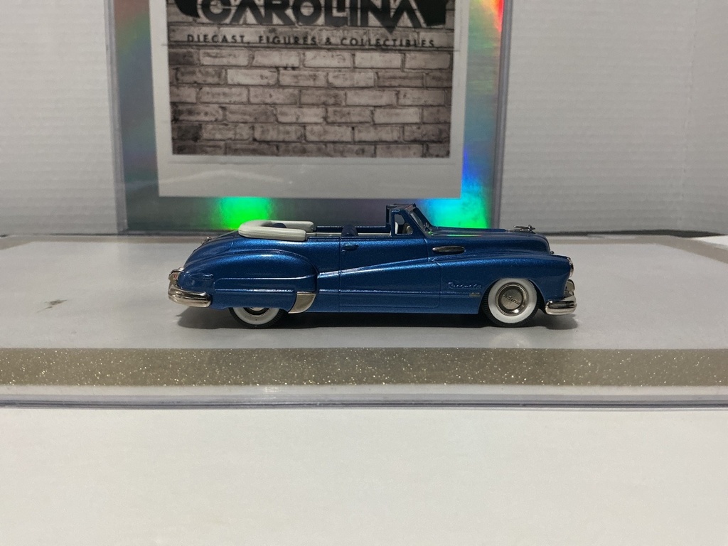 1/43 BROOKIN MODELS #45 1948 BUICK ROADMASTER BLUE image