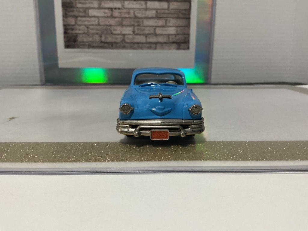 1/43 BROOKIN MODELS #29 1953 KAISER MANHATTAN SEDAN BLUE image