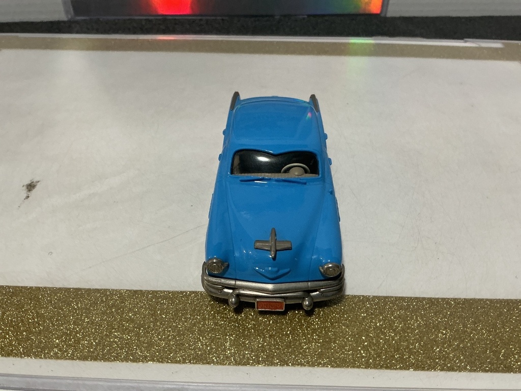 1/43 BROOKIN MODELS #29 1953 KAISER MANHATTAN SEDAN BLUE image