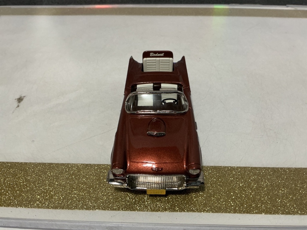 1/43 BROOKIN MODELS #13A 1957 FORD THUNDERBIRD COPPER image