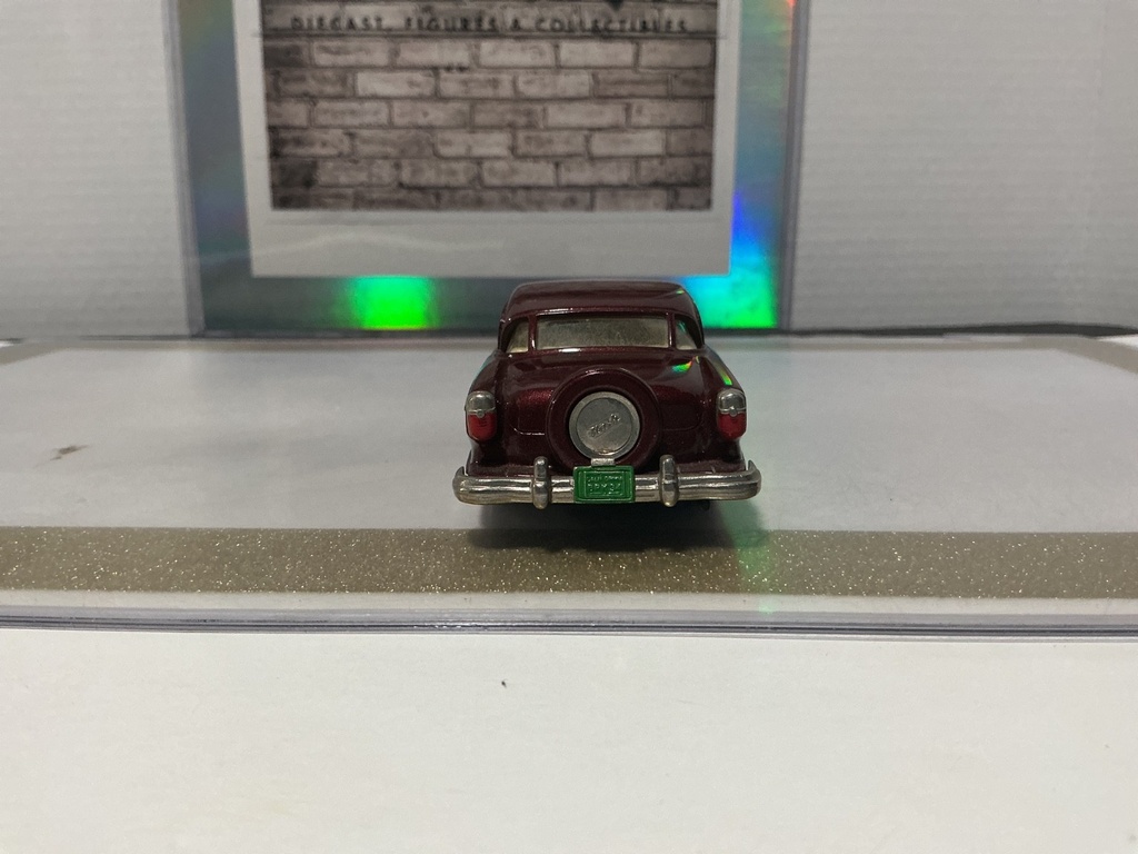 1/43 BROOKIN MODELS #34 1954 NASH AMBASSADOR BURGUNDY image