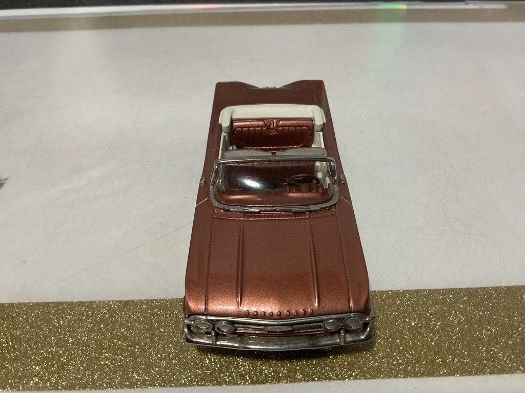 1/43 BROOKIN MODELS BRK61 1960 CHEVROLET IMPALA CONVERTIBLE - COPPER image
