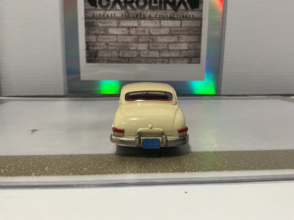 1/43 BROOKIN MODELS #15 1949 MERCURY 2 DOOR COUPE CREAM ON RED image