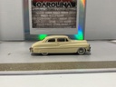 1/43 BROOKIN MODELS #15 1949 MERCURY 2 DOOR COUPE CREAM ON RED image