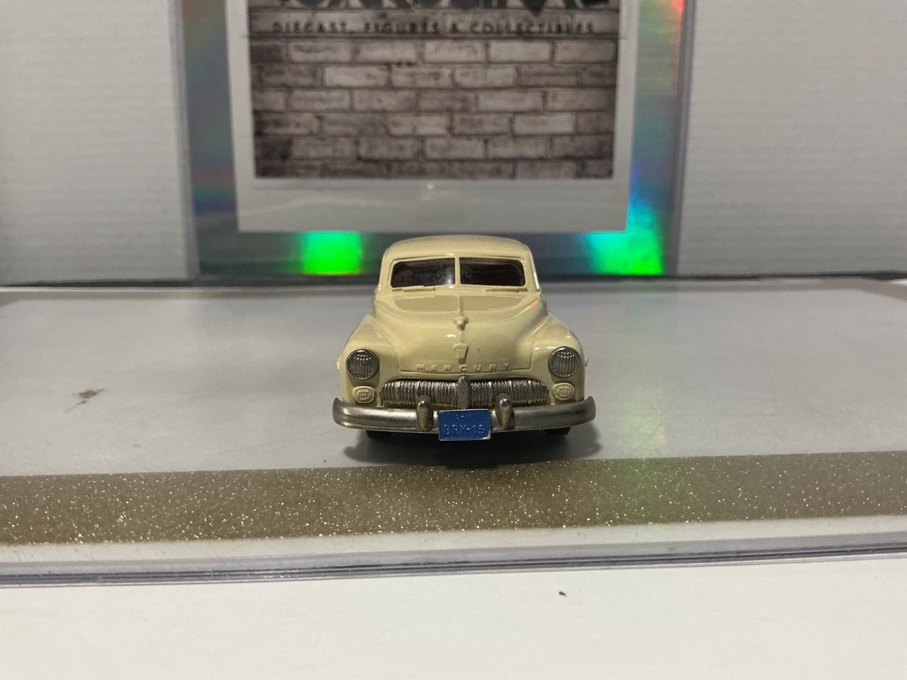1/43 BROOKIN MODELS #15 1949 MERCURY 2 DOOR COUPE CREAM ON RED image